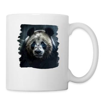 Pandas realistic Panda Großer Panda - Tasse - Weiß - Rechts