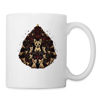 Chihuahua | Merry Christmas | X-Mas Tree | Cute - Mug - white - Right