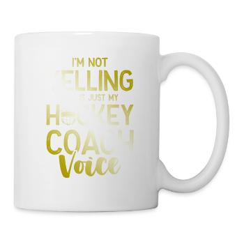 Field Hockey Coach - Mug - white - Right