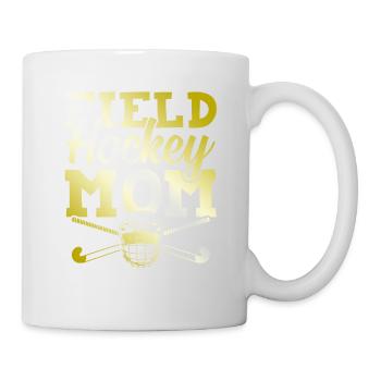 feldhockey mama - Tasse - Weiß - Rechts