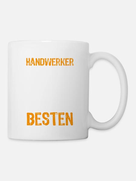 Handwerker - Tasse - Weiß