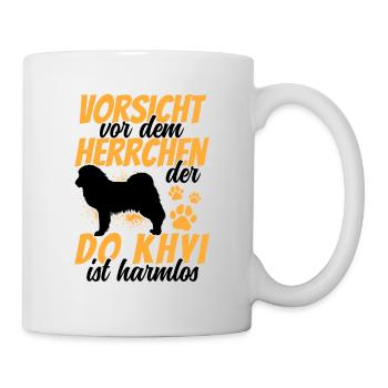 Vorsicht vor dem Do Khyi Tibetmastiff Tibetdogge - Tasse - Weiß - Rechts