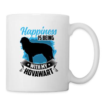 Hovawart macht glücklich derber Bauernhund - Tasse - Weiß - Rechts