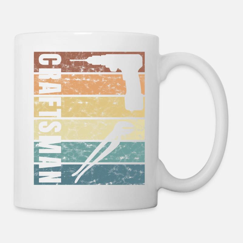 Artisan Passion Crunge Effect - Mug - white