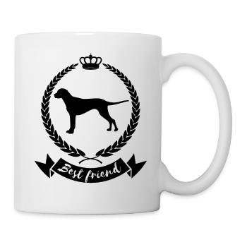 Meilleur ami - Ridgeback, Rottweiler - Mug blanc - blanc - Droite