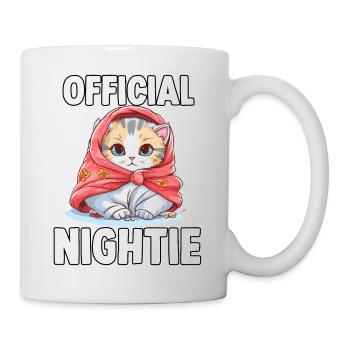 Cuddly cat t-shirt for cat lovers Perfect for - Tasse - Weiß - Rechts