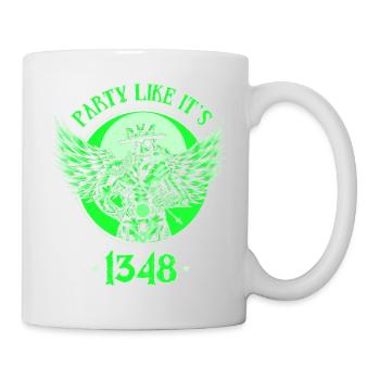 Arzt, Mediziner, Medizin Student, Sponsion - Tasse - Weiß - Rechts