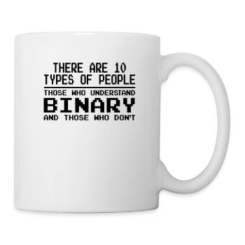 Drôle Lol Nerd Informaticien - Mug blanc - blanc - Droite