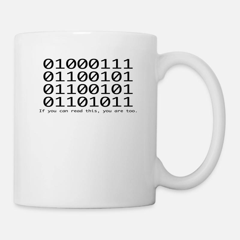 Funny Lol Nerd IT Computer Scientist - Mug - white