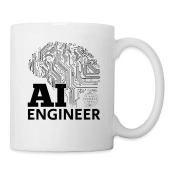 AI Engineer - Artificial Intelligence Engineer - Tasse - Weiß - Rechts