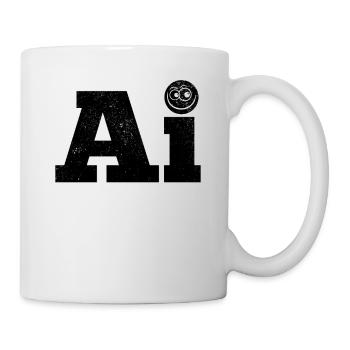 Funny Ai Artificial Intelligence - Tasse - Weiß - Rechts