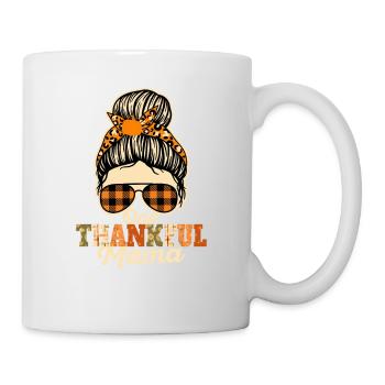 A Grateful Mommy-Funny Autumn-Autumn Harvest - Mug - white - Right