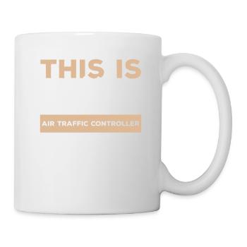 So sieht ein guter Fluglotse aus - Tasse - Weiß - Rechts