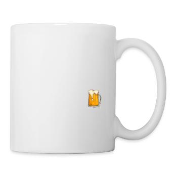 Ce contrôleur aérien a besoin de bière - Mug blanc - blanc - Droite
