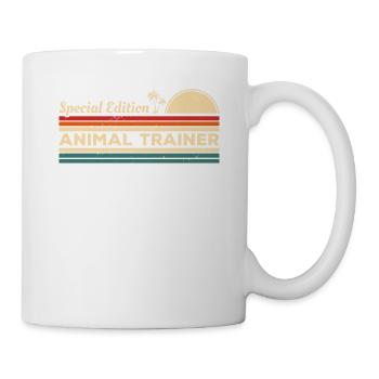 Vintage Special Edition Tiertrainer - Tasse - Weiß - Rechts