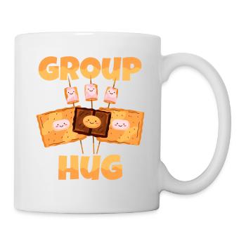 Group Hug - Tasse - Weiß - Rechts