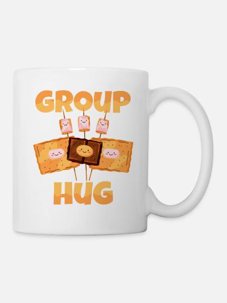 Group Hug - Tasse - Weiß