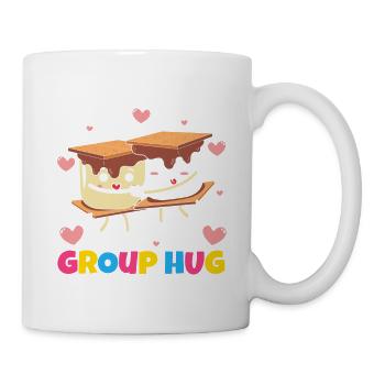 Group Hug - Tasse - Weiß - Rechts