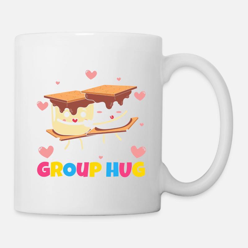 Group Hug - Tasse - Weiß