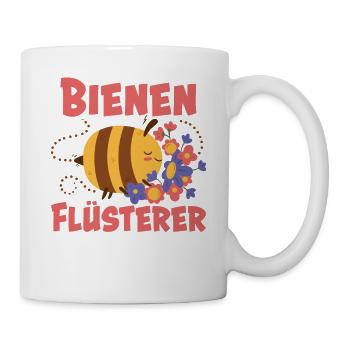 Bienen Flüsterer - Tasse - Weiß - Rechts