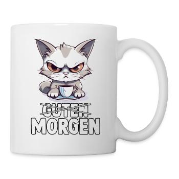 Lustige Geschenke für Katzenbesitzer Misanthropen - Tasse - Weiß - Rechts