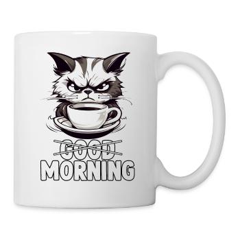 Gift cat owner coffee lover cats - Tasse - Weiß - Rechts