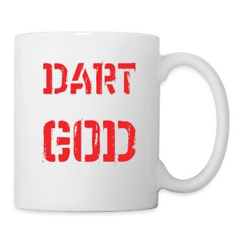 dart darts - Tasse - Weiß - Rechts