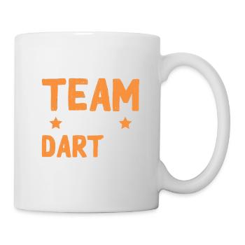 dart team - Tasse - Weiß - Rechts