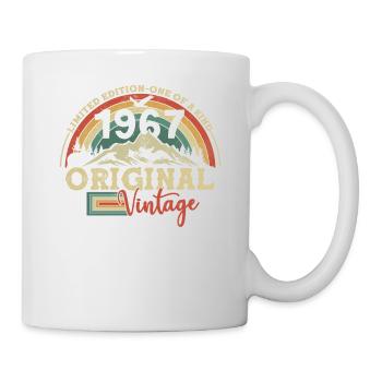 Millésime original 1967 56/57 ans - Mug blanc - blanc - Droite