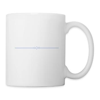 A man does not drink milk, he eats the cow - Mug - white - Right