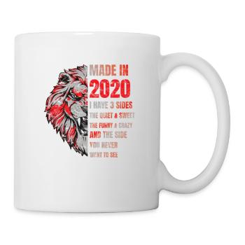 2020 Birthday Lion made in - Mug - white - Right