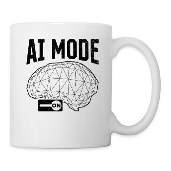 AI Mode On - AI Artificial Intelligence Mode On - Mug - white - Right