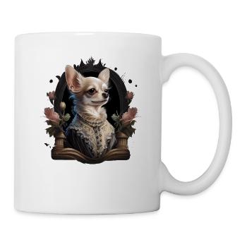 Chihuahua - Dame Anglaise Robe Chien - Mug blanc - blanc - Droite