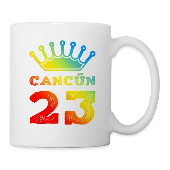 Cancun 23 Trikot 2023 - Tasse - Weiß - Rechts