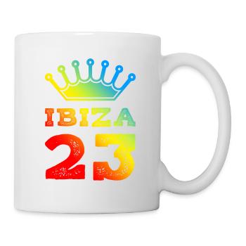 Ibiza 23 Trikot 2023 - Tasse - Weiß - Rechts