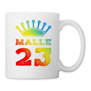 Maillot Malle 23 2023 - Mug blanc - blanc - Droite