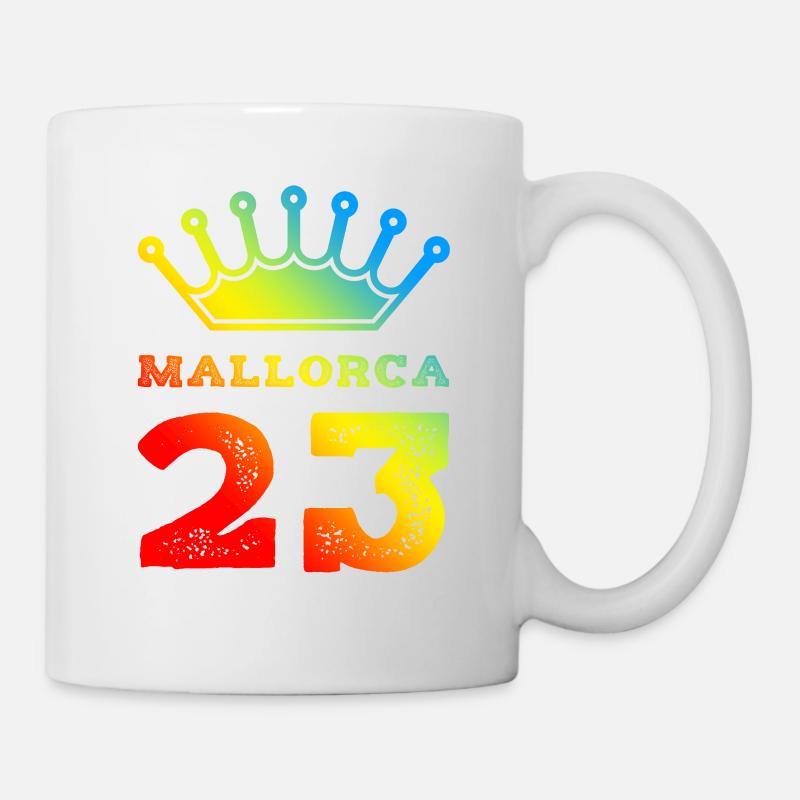 Mallorca 23 Trikot 2023 - Tasse - Weiß
