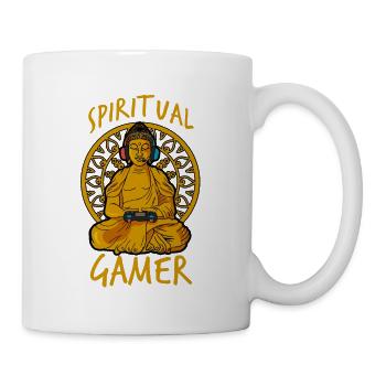 Buddha mit Gamepad Spiritual Gamer - Tasse - Weiß - Rechts