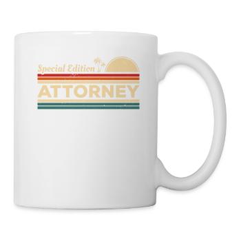 Vintage Special Edition Avocat Avocat - Mug blanc - blanc - Droite