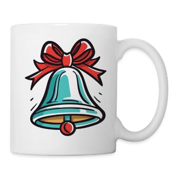 Glocke für Christmas - Tasse - Weiß - Rechts