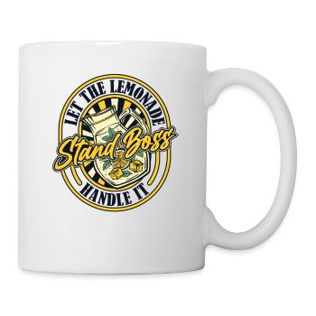 Laissez la limonade s’en occuper - Mug blanc - blanc - Droite