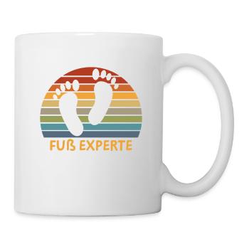 Podologe Fußpflege Pediküre Podologie Geschenke - Tasse - Weiß - Rechts