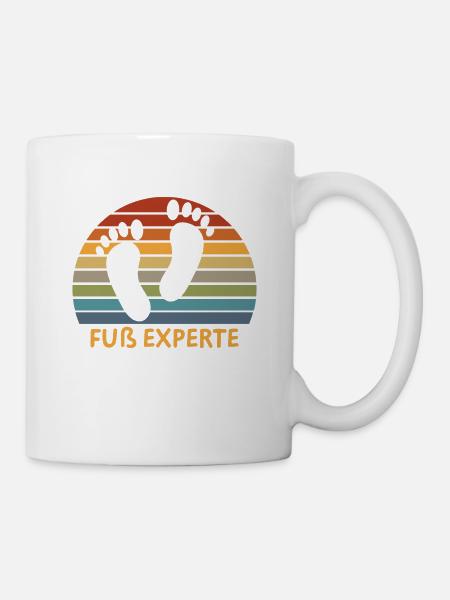 Podologe Fußpflege Pediküre Podologie Geschenke - Tasse - Weiß