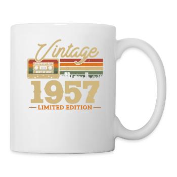 1957 - 66/67 anniversaire - Mug blanc - blanc - Droite