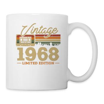 1968 Anniversary - 55/56 years - Mug - white - Right
