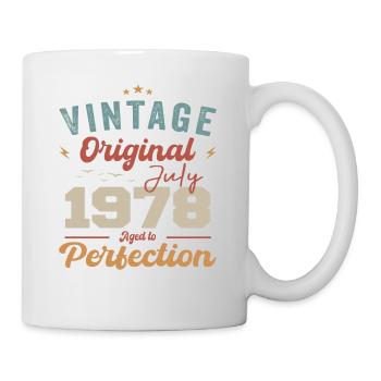 July 1978 Birthday July 1978 Original 1978 July - Mug - white - Right