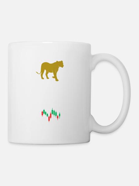 Courageous Fearless Investor - Mug - white