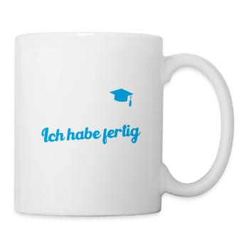 RealSCHOOL 2024 Ich habe fertig Graduierung - Tasse - Weiß - Rechts