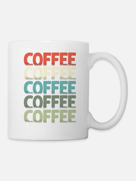 Café Café Café - Mug blanc - blanc