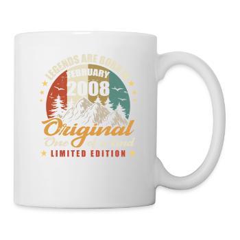Original Legends Are Born In February 2008 🎉 - Mug - white - Right
